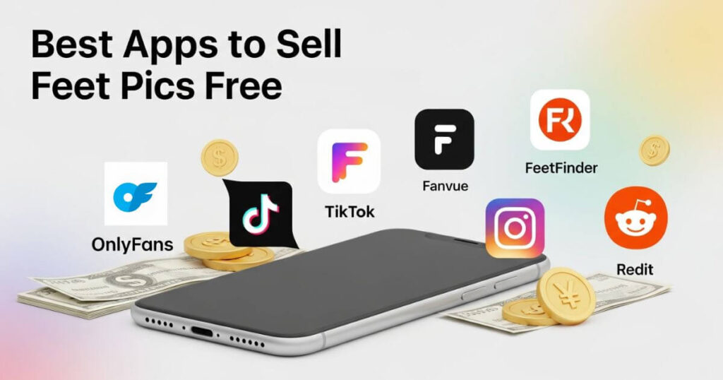 Best Apps to Sell Feet Pics for Free